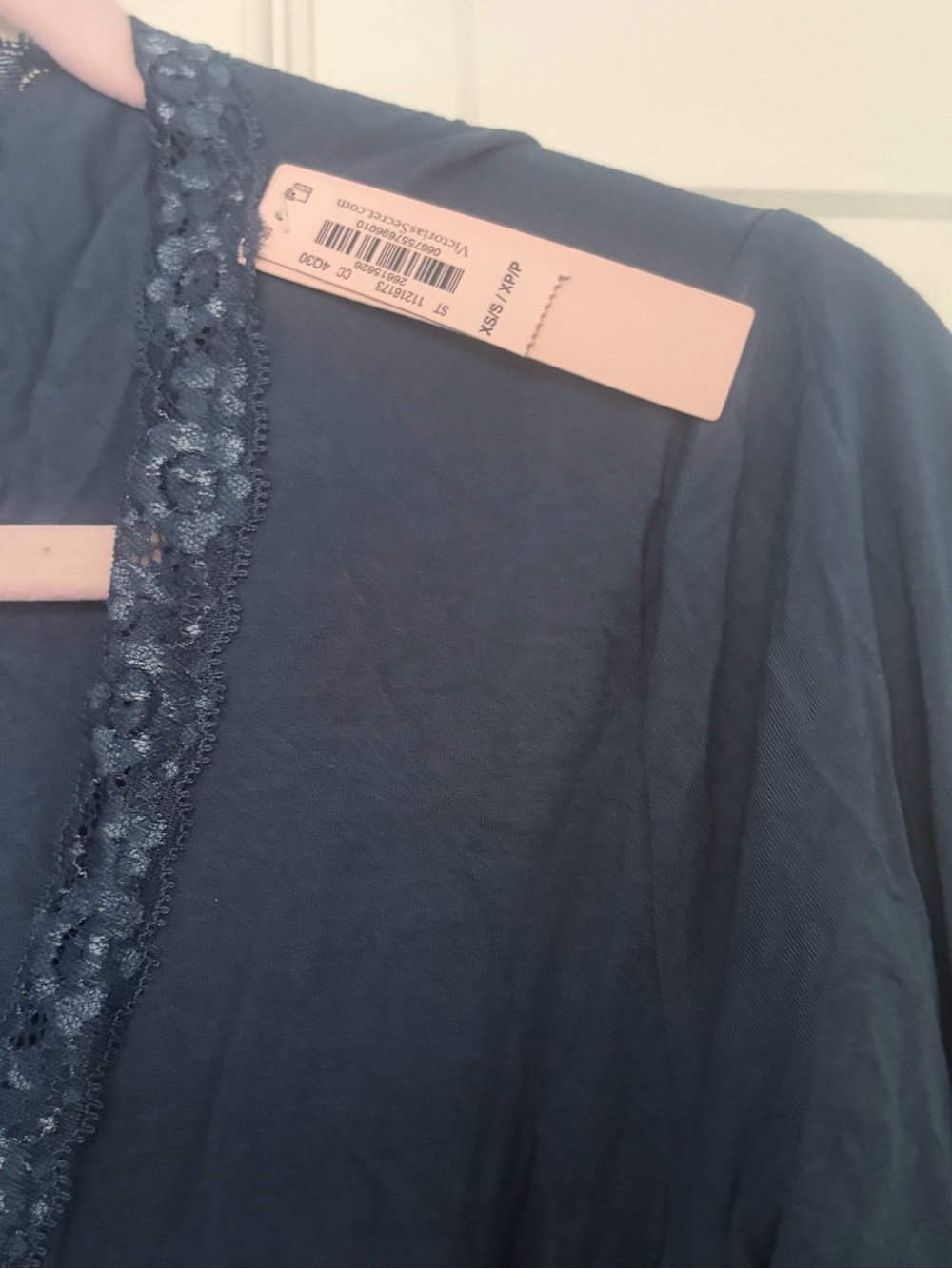 Victoria’s Secret Modal Lace Inset Robe - Picture 7 of 9